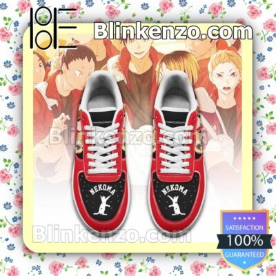 Haikyuu Nekoma High Team Haikyuu Anime Nike Air Force Sneakers a