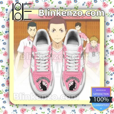 Haikyuu Wakutani South High Haikyuu Anime Nike Air Force Sneakers a