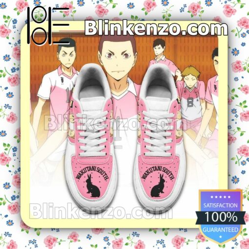 Haikyuu Wakutani South High Team Haikyuu Anime Nike Air Force Sneakers a