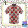 Hanafuda Earrings Demon Slayer Summer Beach Vacation Shirt