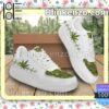 Heart Beat Green Cannabis Weed Mens Air Force Sneakers