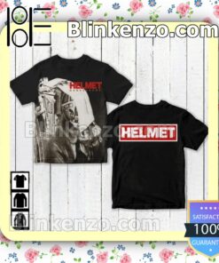 Helmet Monochrome Album Cover Custom Shirt