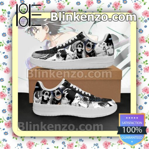 Hiei Yu Yu Hakusho Anime Manga Nike Air Force Sneakers