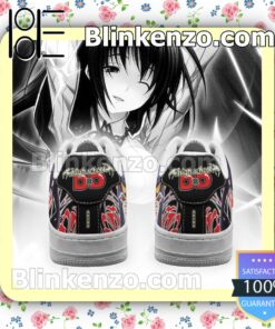 High School DxD Akeno Anime Nike Air Force Sneakers b