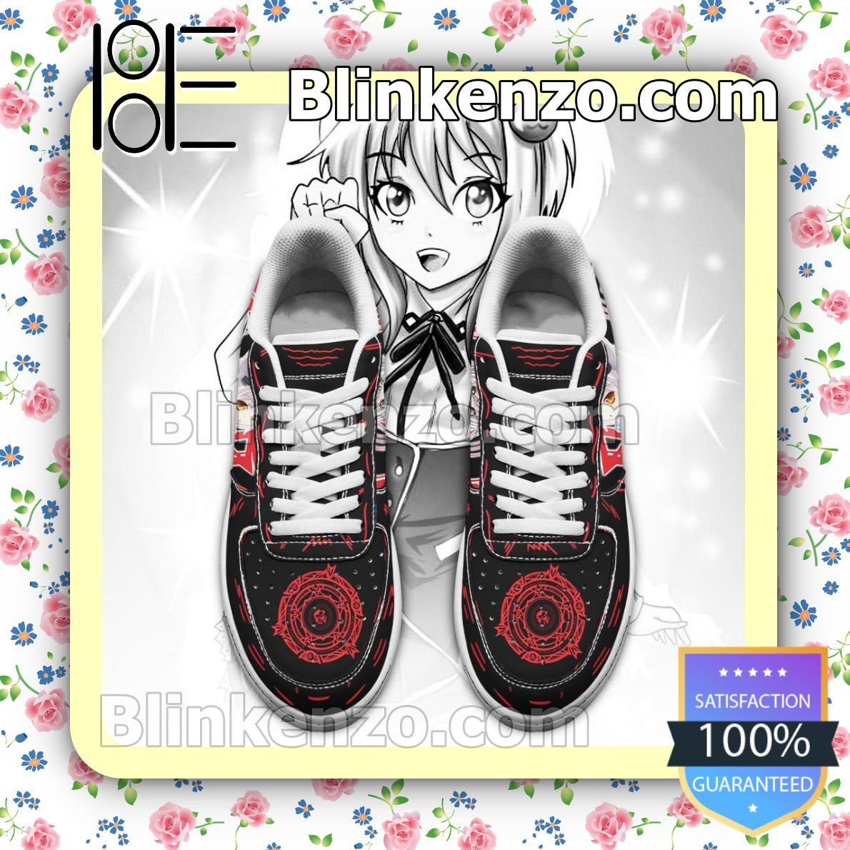 Best Gift High School DxD Koneko Anime Nike Air Force Sneakers