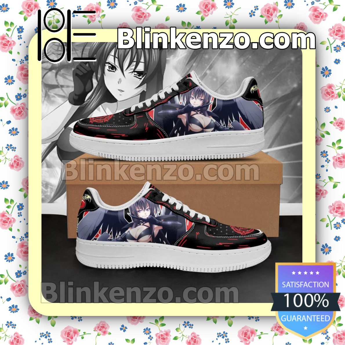 Absolutely Love High School DxD Raynare Anime Nike Air Force Sneakers