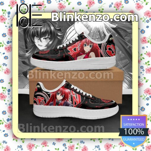 High School DxD Rias Anime Nike Air Force Sneakers