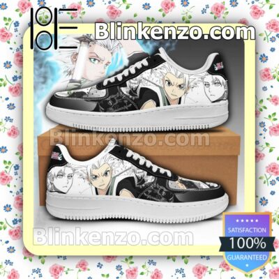 Hitsugaya Bleach Anime Nike Air Force Sneakers