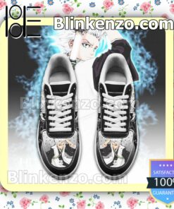 Hitsugaya Bleach Anime Nike Air Force Sneakers a
