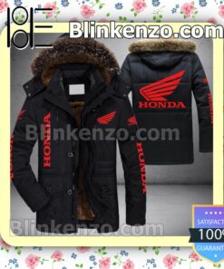 Honda Logo Men Puffer Jacket