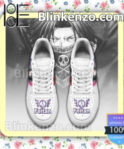 Hunter x Hunter Feitan Anime Nike Air Force Sneakers a