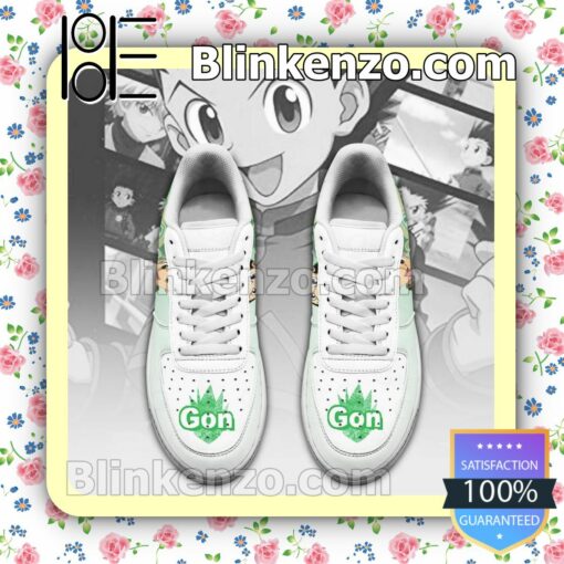 Hunter x Hunter Gon Freecss Anime Nike Air Force Sneakers a