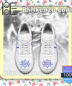Hunter x Hunter Killua Anime Nike Air Force Sneakers a