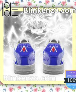 Hunter x Hunter Killua Anime Nike Air Force Sneakers b