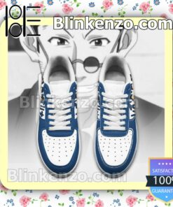 HxH Leorio Hunter X Hunter Anime Nike Air Force Sneakers a