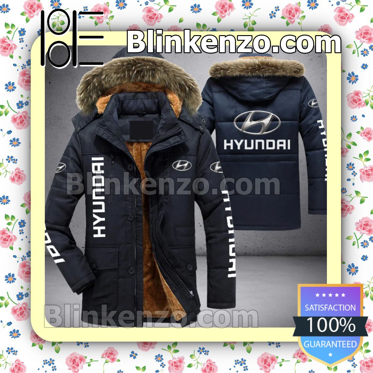 Limited Edition Hyundai Men Puffer Jacket