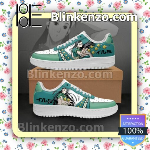Illumi Zoldyck Hunter X Hunter Anime Nike Air Force Sneakers