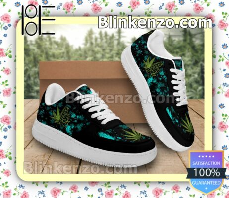 I'm not Perfect Cannabis Weed Mens Air Force Sneakers