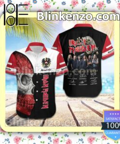 Iron Maiden Austria Legacy of the Beast World Tour 2022 Summer Beach Shirt