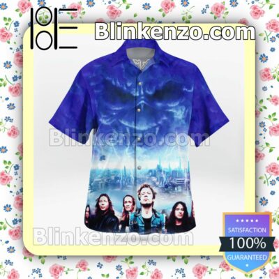 Iron Maiden Brave New World (2000) Casual Button Down Shirts b