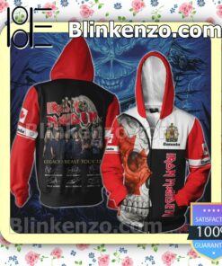 Iron Maiden Canada Legacy of the Beast World Tour 2022 Hoodies Pullover a