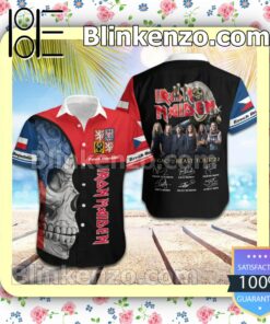Iron Maiden Czech Republic Summer Beach Shirt