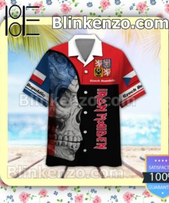 Iron Maiden Czech Republic Summer Beach Shirt a