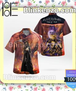 Iron Maiden Dance Of Death (2003) Casual Button Down Shirts