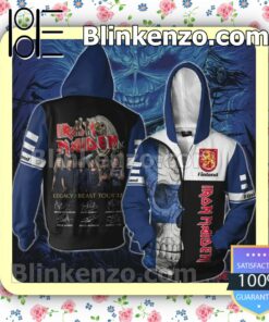 Iron Maiden Finland Legacy of the Beast World Tour 2022 Hoodies Pullover a
