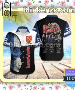 Iron Maiden Finland Legacy of the Beast World Tour 2022 Summer Beach Shirt