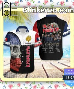 Iron Maiden France Legacy of the Beast World Tour 2022 Summer Beach Shirt
