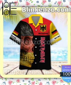 Iron Maiden Germany Legacy of the Beast World Tour 2022 Summer Beach Shirt a
