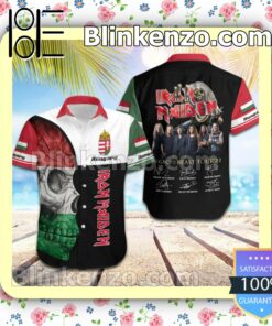 Iron Maiden Hungary Legacy of the Beast World Tour 2022 Summer Beach Shirt