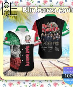 Iron Maiden Italy Legacy of the Beast World Tour 2022 Summer Beach Shirt
