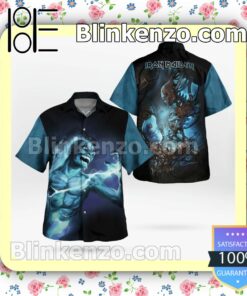 Iron Maiden Legacy Of The Beast Casual Button Down Shirts
