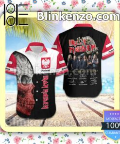 Iron Maiden Poland Legacy of the Beast World Tour 2022 Summer Beach Shirt
