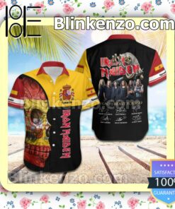 Iron Maiden Spain Legacy of the Beast World Tour 2022 Summer Beach Shirt