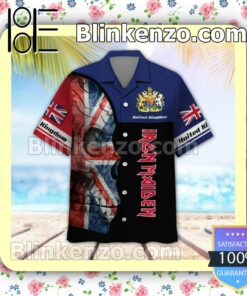 Iron Maiden United Kingdom Legacy of the Beast World Tour 2022 Summer Beach Shirt a