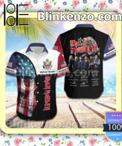 Iron Maiden United States Legacy of the Beast World Tour 2022 Summer Beach Shirt