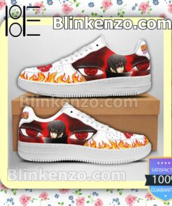 Itachi Eyes Naruto Anime Nike Air Force Sneakers