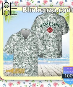 Jameson Doodle Art Beach Shirts