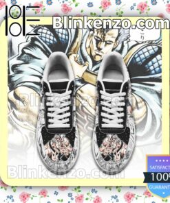 Jean Pierre Polnareff Manga JoJo's Anime Nike Air Force Sneakers a