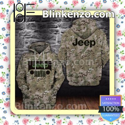 Jeep Camouflage Custom Womens Hoodie