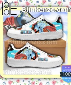 Jinbei One Piece Anime Nike Air Force Sneakers