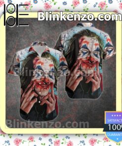 Joker Put A Smile On Face Halloween Short Sleeve Shirts
