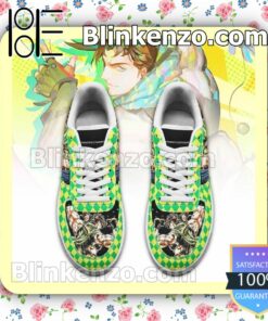 Joseph Joestar JoJo Anime Nike Air Force Sneakers a