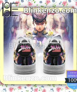 Josuke Higashikata JoJo Anime Nike Air Force Sneakers b