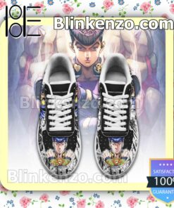 Josuke Higashikata Manga JoJo's Anime Nike Air Force Sneakers a