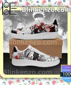 Jujutsu Kaisen Manga Mixed Anime Nike Air Force Sneakers