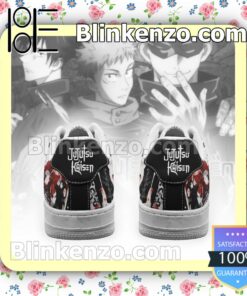 Jujutsu Kaisen Manga Mixed Anime Nike Air Force Sneakers b
